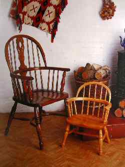 Double bow Windsor Chairs